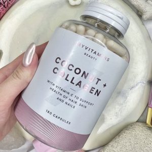کپسول کوکونات و کللاژن COCONUT+COLLAGEN برند مای ویتامینز MYVITAMINS
